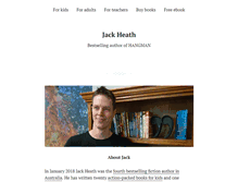 Tablet Screenshot of jackheath.com.au